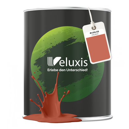 Premium Innenfarbe Ziegelrot Clay Brick – Tropfarm & Streifenfrei