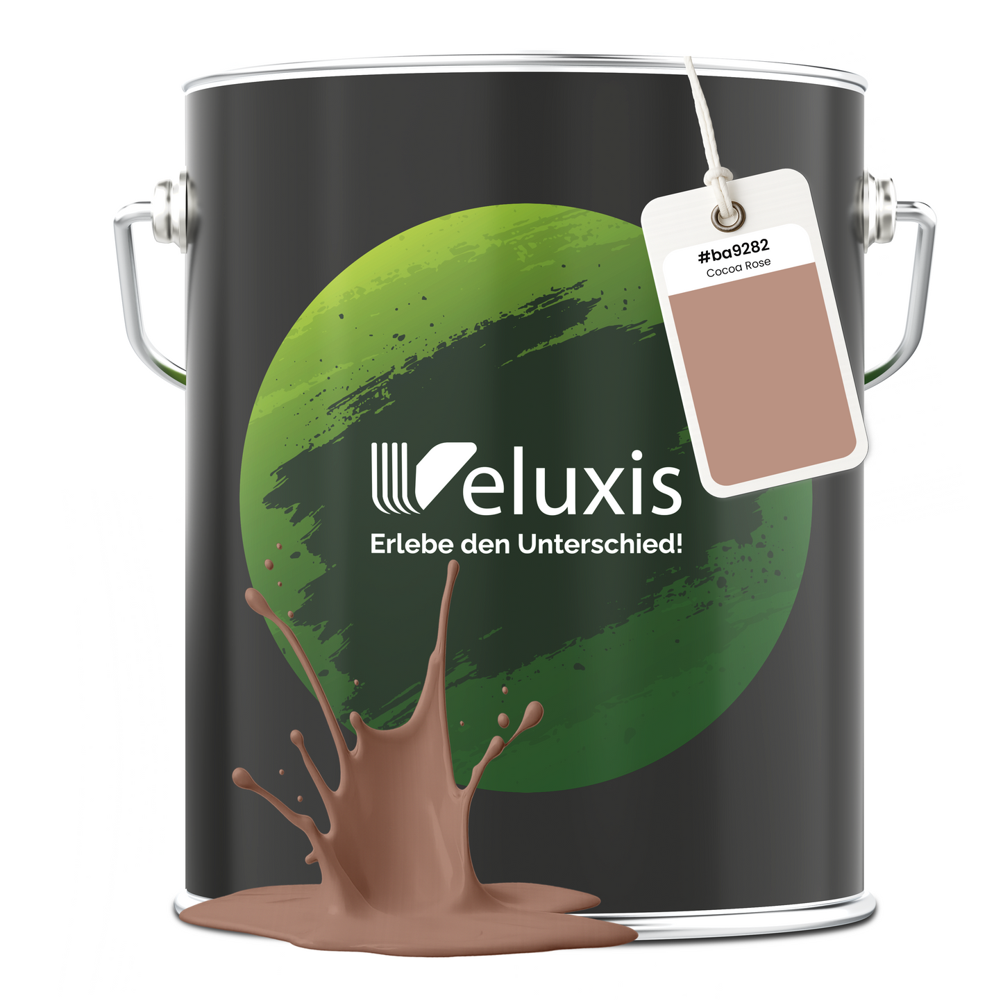 Wandfarbe Cocoa Rose – Made in Germany Veluxis®