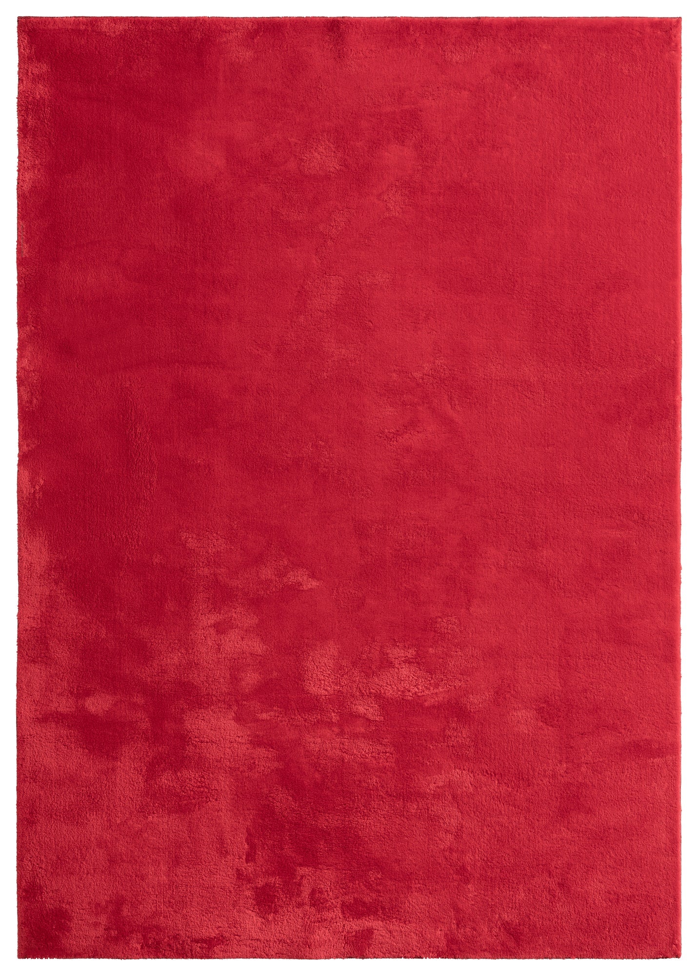 Teppich Samtschimmer Rot rechteckig - 150cm x 80cm