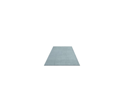Teppich Seidengefühl Blau rechteckig - 110cm x 60cm