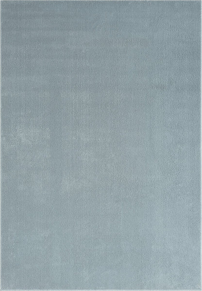 Teppich Seidenweich Blau rechteckig - 150cm x 80cm