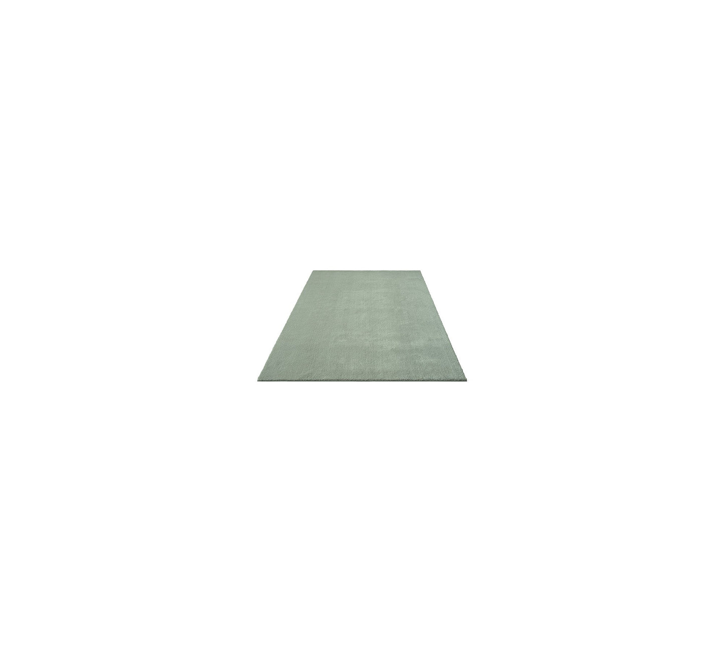 Teppich Wohnoase Grün rechteckig - 110cm x 60cm