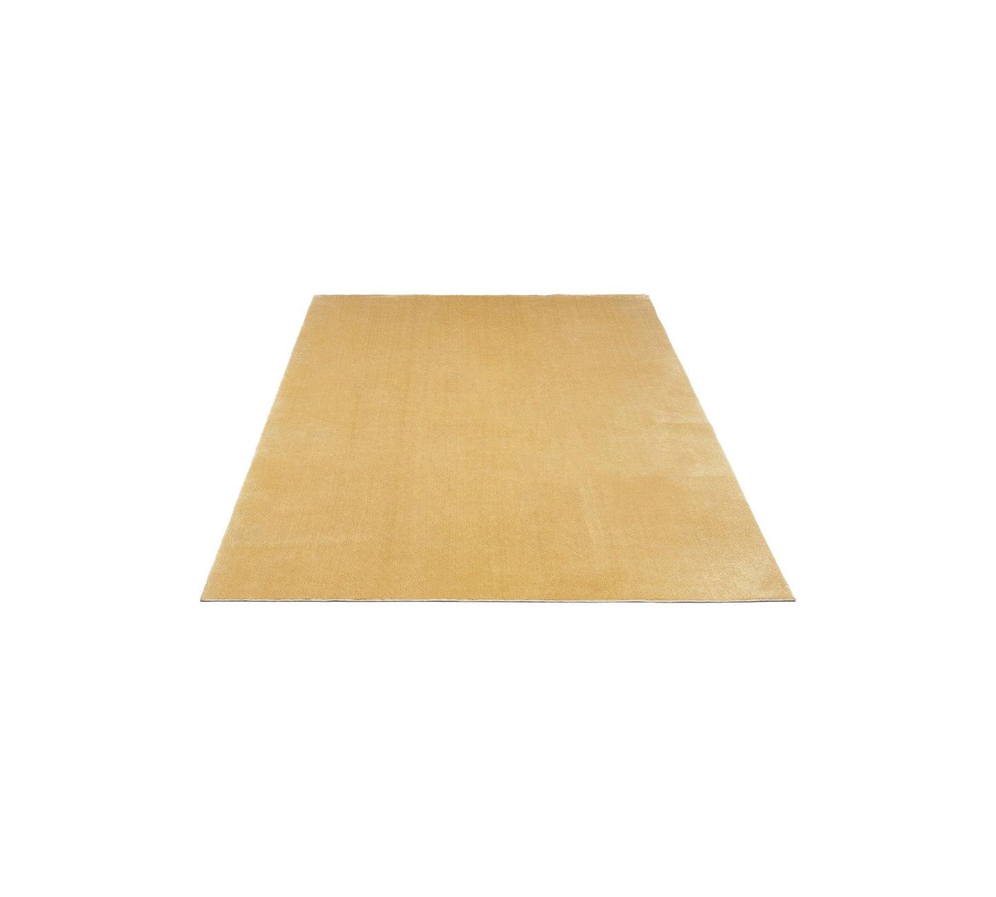Teppich Kuschelsamtglanz Gold rechteckig - 200cm x 140cm