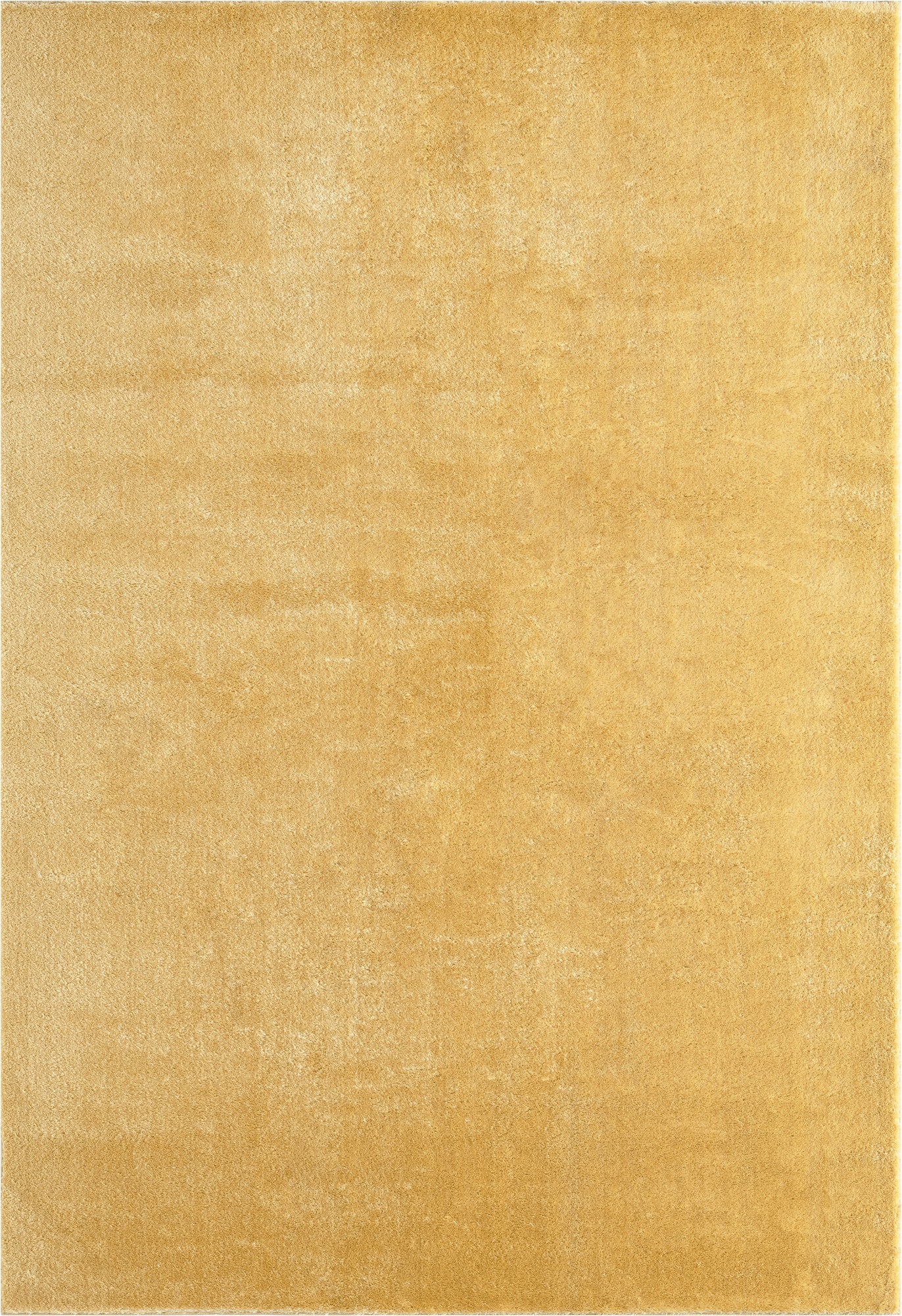 Teppich Kuschelsamtschimmer Gold rechteckig - 340cm x 240cm