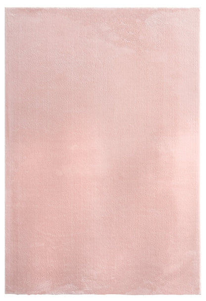 Teppich Kuschelsamtgefühl Rosa rechteckig - 340cm x 240cm