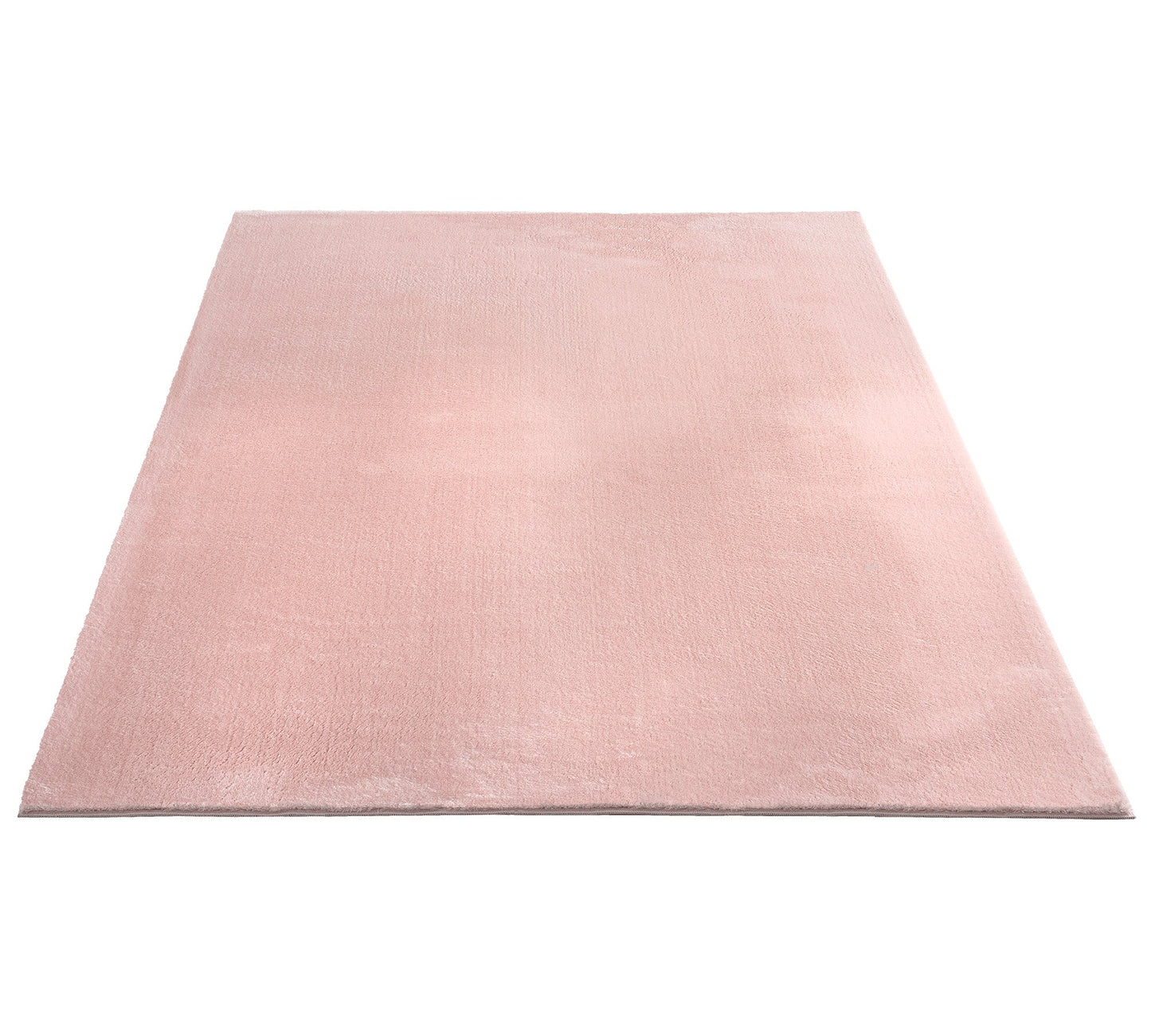 Teppich Kuschelsamtgefühl Rosa rechteckig - 340cm x 240cm
