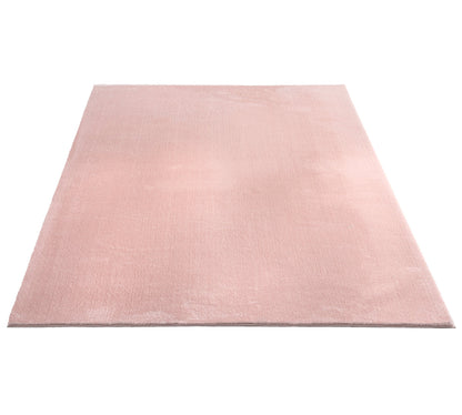 Teppich Kuschelsamtgefühl Rosa rechteckig - 340cm x 240cm