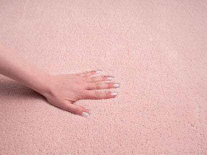 Teppich Kuschelsamtgefühl Rosa rechteckig - 340cm x 240cm