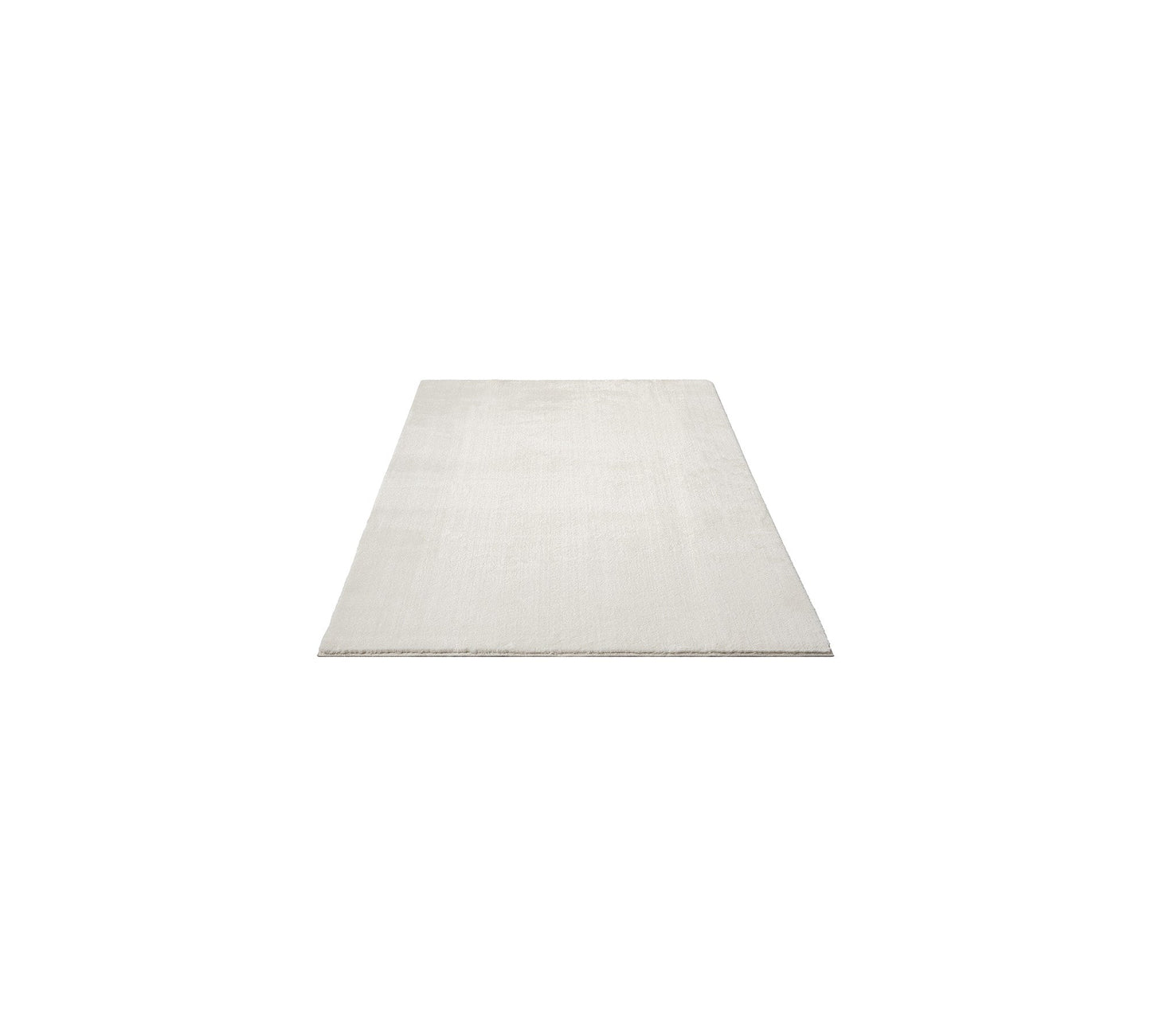 Teppich Kuschelsamtharmonie Creme rechteckig - 150cm x 80cm