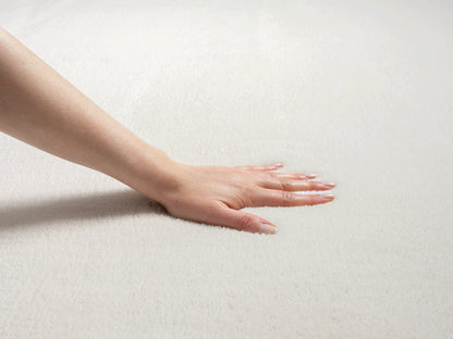 Teppich Edelglanz Creme rechteckig - 200cm x 140cm