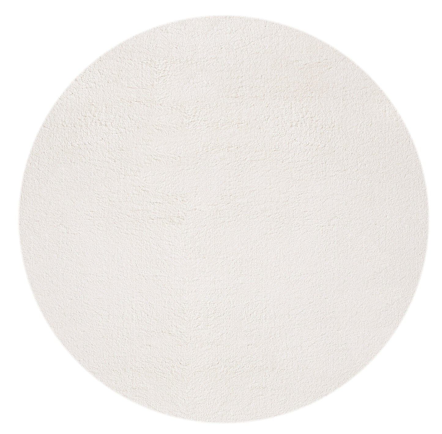 Teppich Edeltraum Creme rund - 200cm x 200cm
