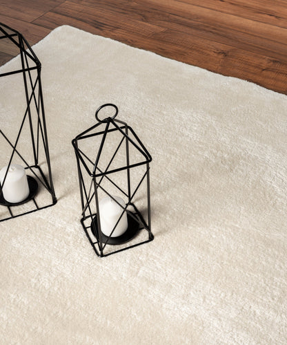 Teppich Edelharmonie Beige rechteckig - 200cm x 140cm