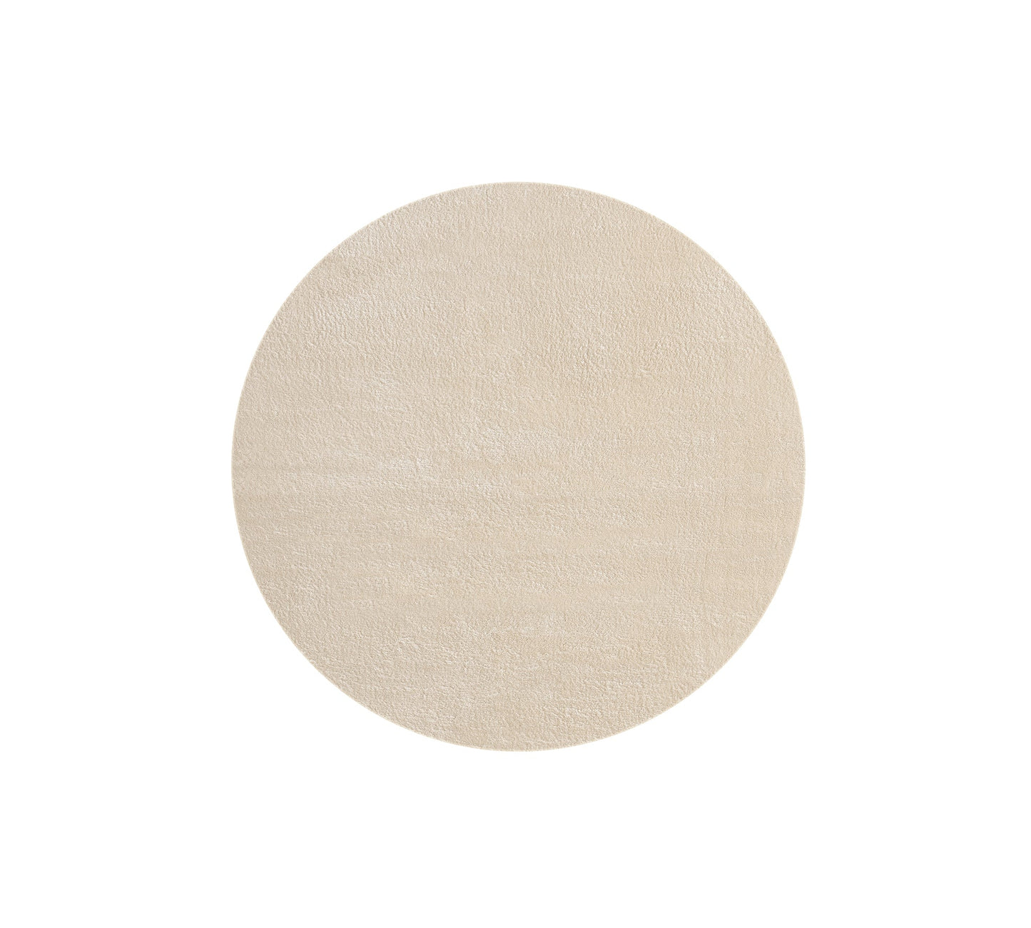 Teppich Lichtglanz Beige rund - 120cm x 120cm