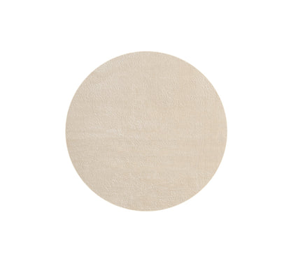Teppich Lichtglanz Beige rund - 120cm x 120cm