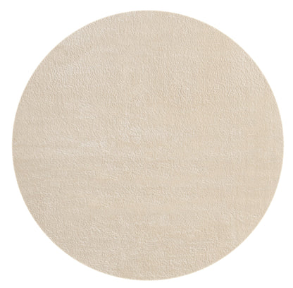 Teppich Lichtschimmer Beige rund - 200cm x 200cm
