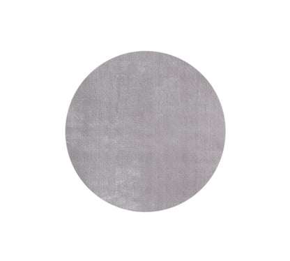 Teppich Morgenflair Grau rund - 120cm x 120cm