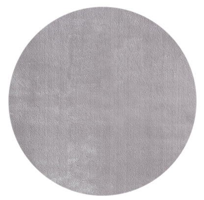 Teppich Morgenharmonie Grau rund - 200cm x 200cm