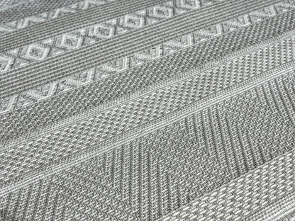 Teppich Nomadenband Beige rechteckig - 150cm x 80cm
