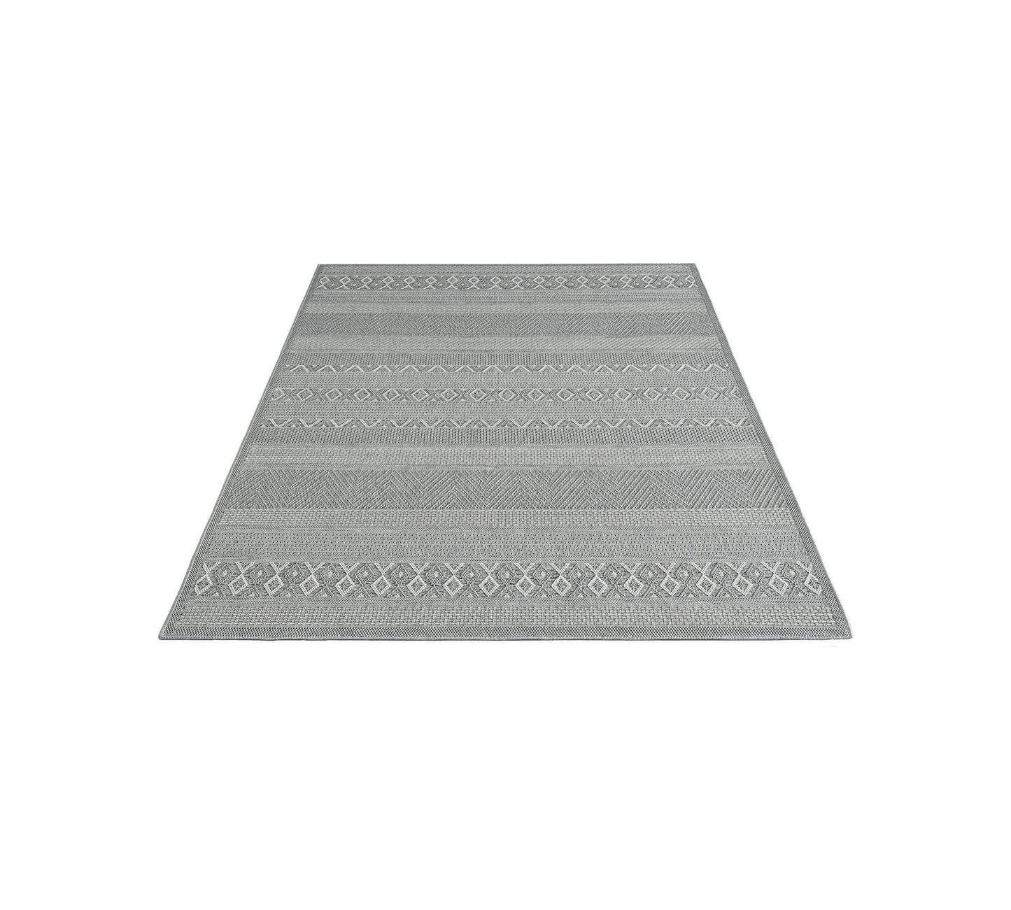Teppich Atlasgewebe Beige rechteckig - 200cm x 140cm