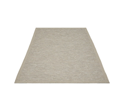 Teppich Feinstruktur Grau, Beige rechteckig - 220cm x 160cm