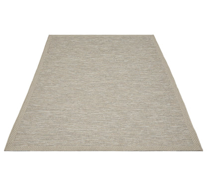 Teppich Webruhe Grau, Beige rechteckig - 280cm x 200cm