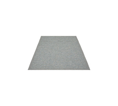 Teppich Leinenflair Turquoise rechteckig - 150cm x 80cm