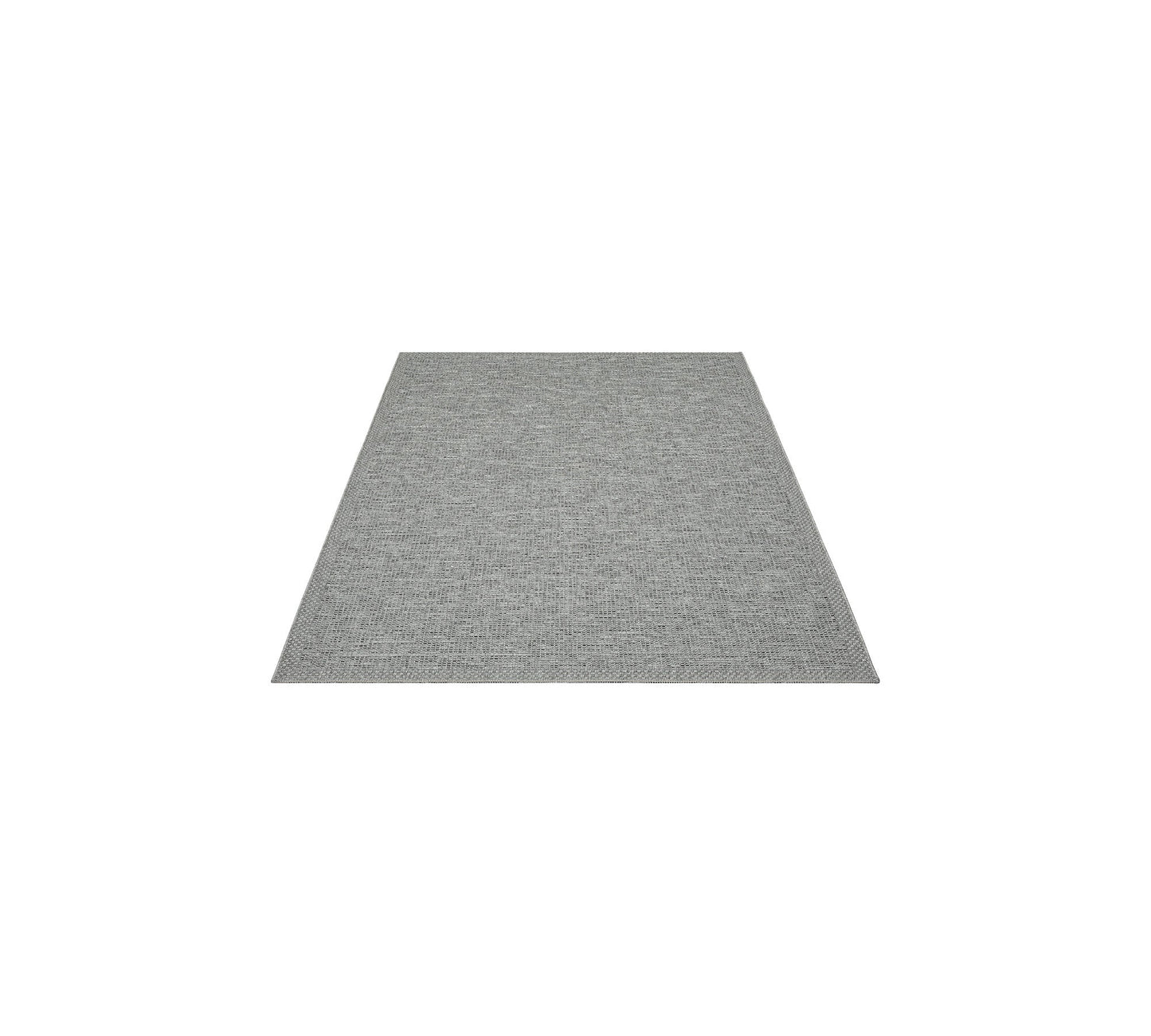 Teppich Leinenruhe Grau rechteckig - 160cm x 120cm
