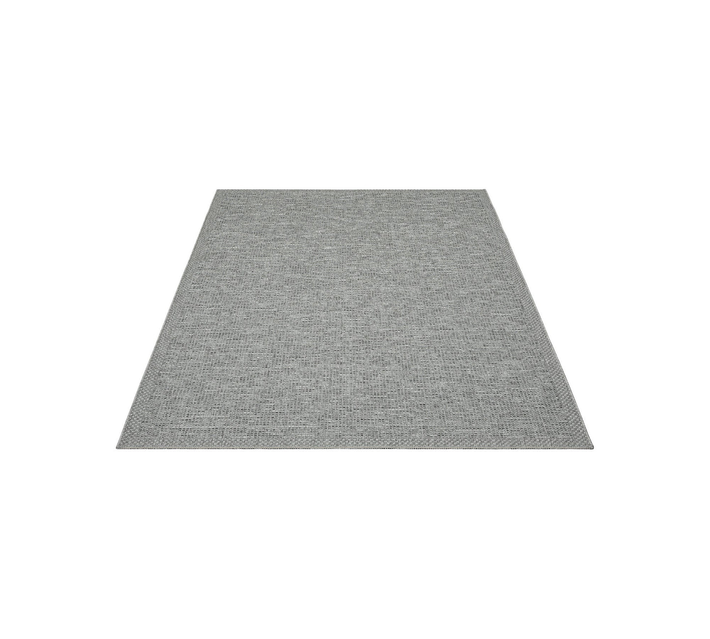 Teppich Strukturoase Grau rechteckig - 200cm x 140cm
