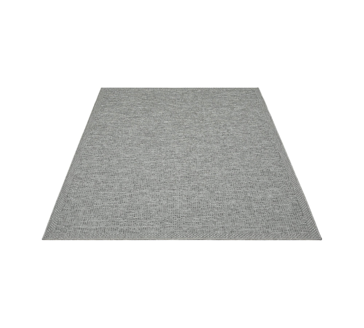 Teppich Gewebefluss Grau rechteckig - 220cm x 160cm