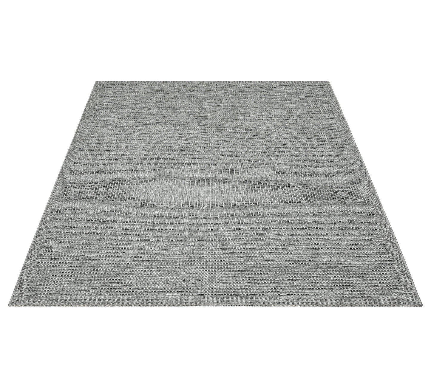 Teppich Fadenschimmer Grau rechteckig - 280cm x 200cm