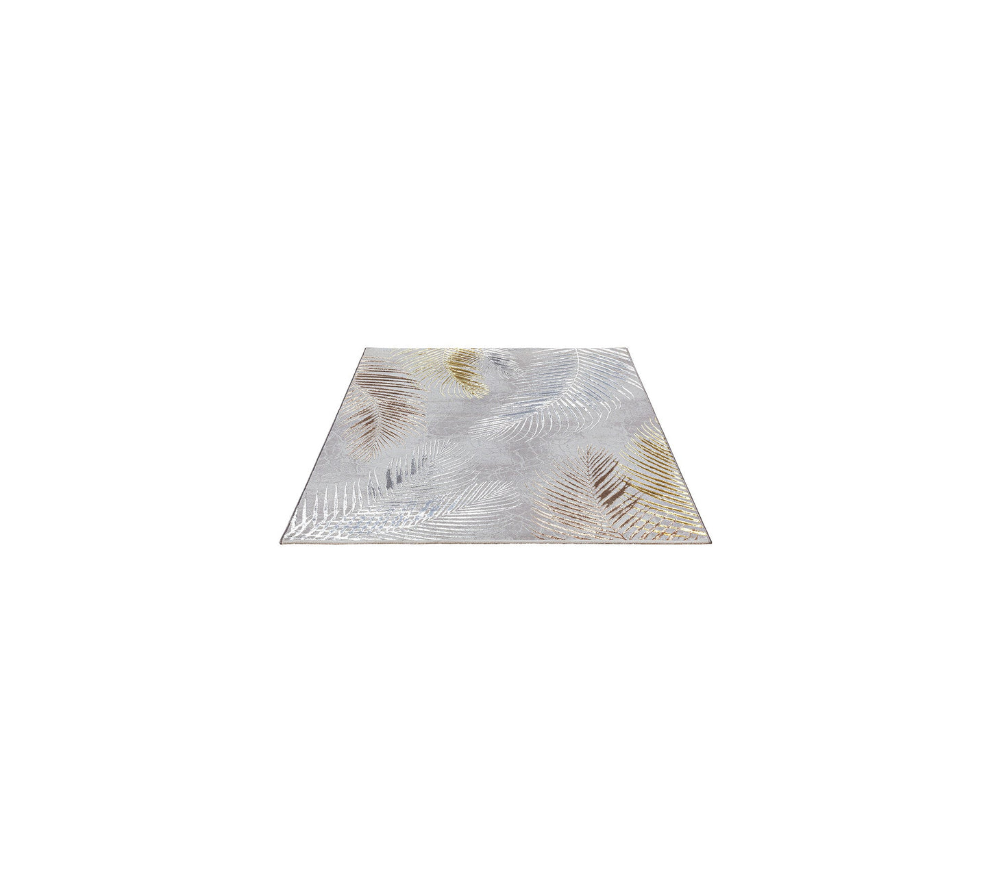Teppich Tropenhain Grau rechteckig - 150cm x 80cm
