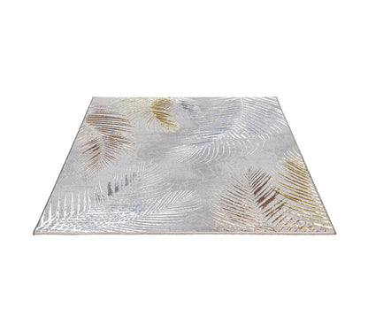Teppich Palmenflair Grau rechteckig - 290cm x 200cm