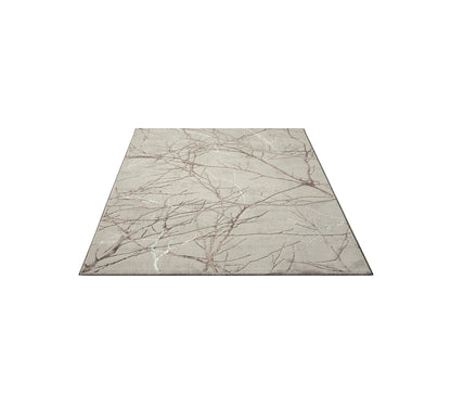 Teppich Marmorgeäst Creme rechteckig - 200cm x 140cm
