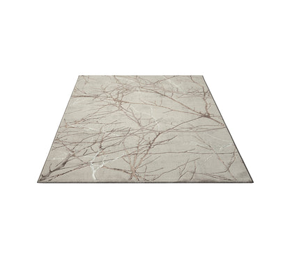 Teppich Zweigstein Creme rechteckig - 230cm x 160cm