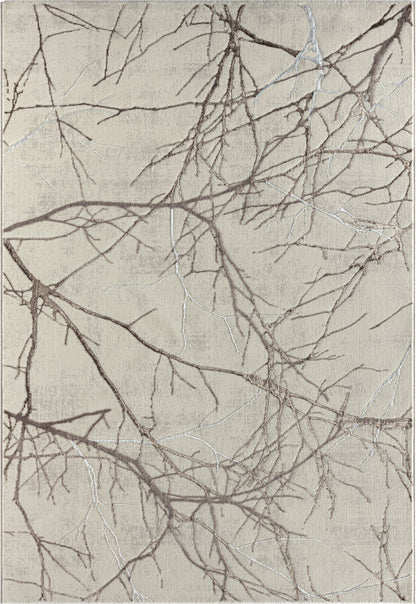 Teppich Aderwerk Creme rechteckig - 290cm x 200cm