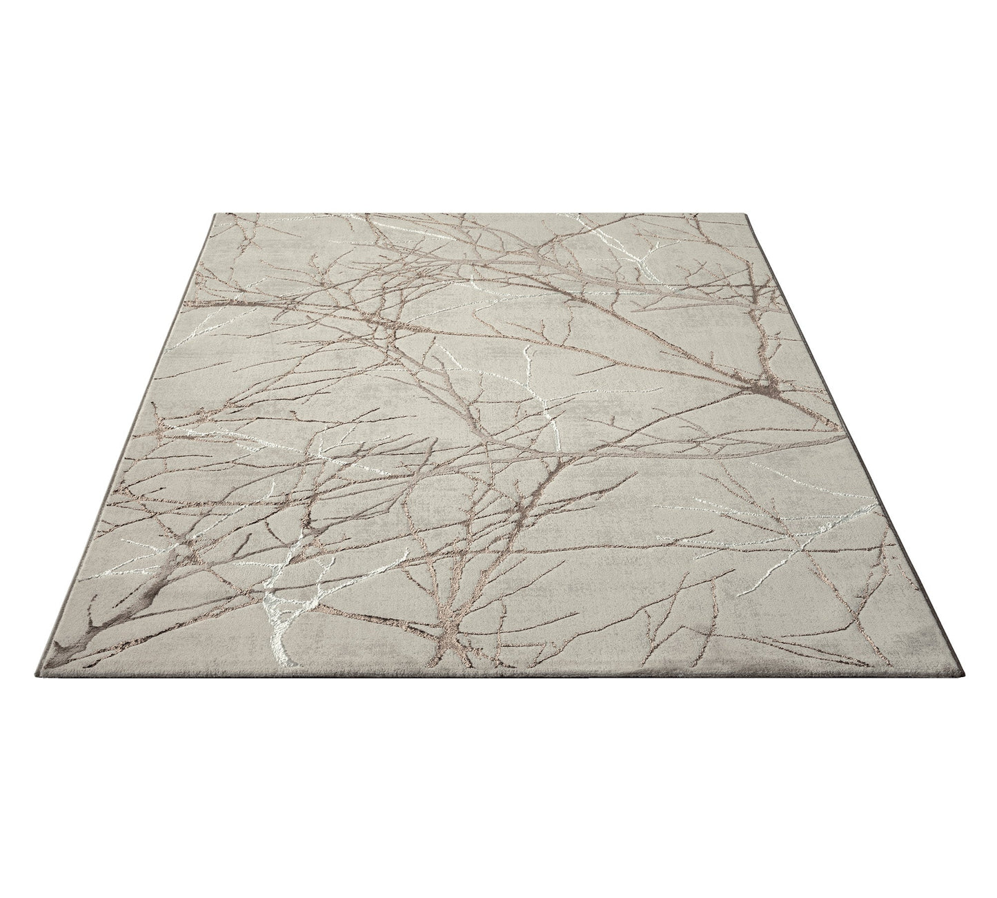 Teppich Aderwerk Creme rechteckig - 290cm x 200cm
