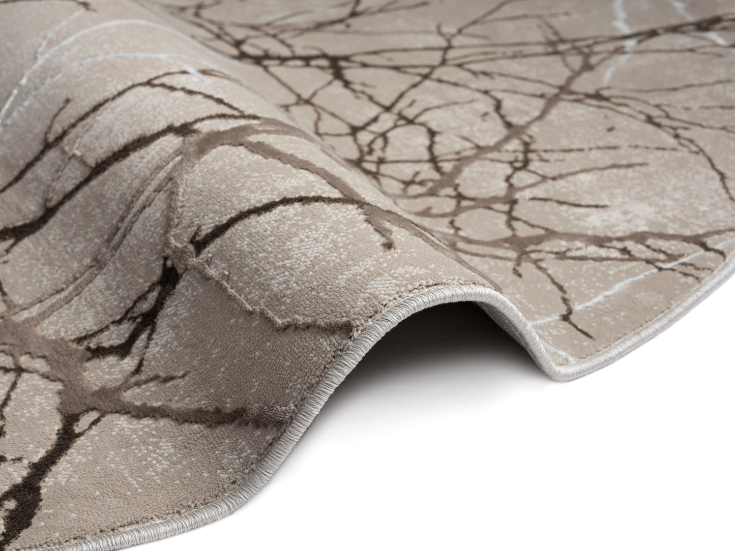 Teppich Marmorpfad Beige rechteckig - 170cm x 120cm