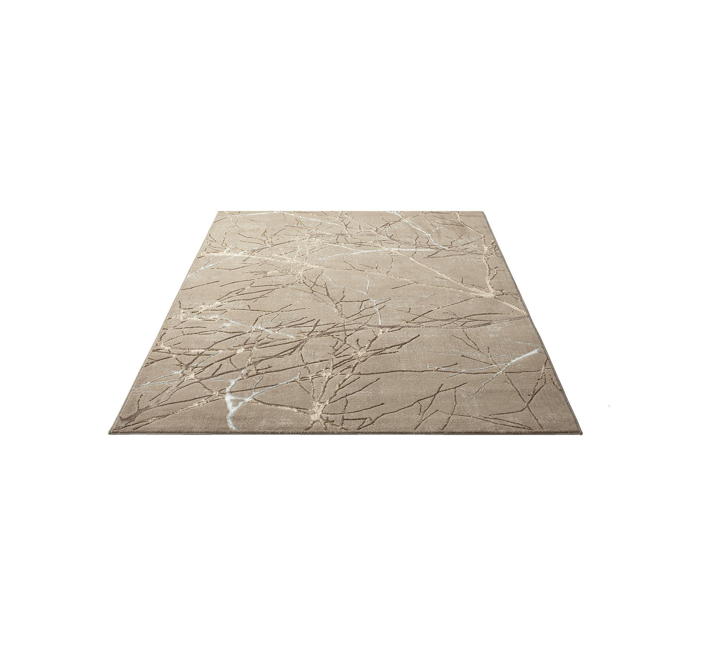 Teppich Aderharmonie Beige rechteckig - 200cm x 140cm
