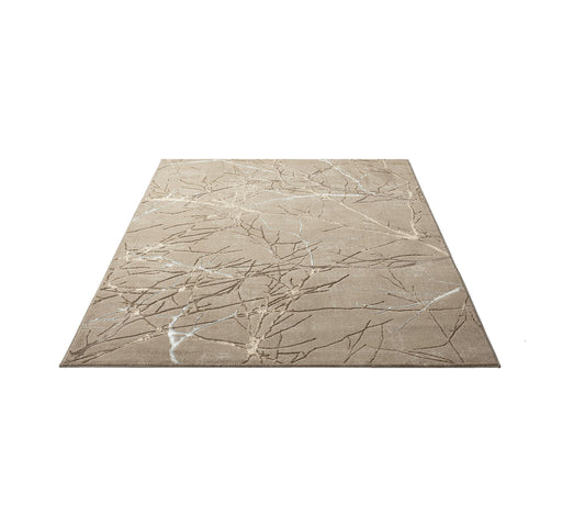 Teppich Steingeäst Beige rechteckig - 230cm x 160cm