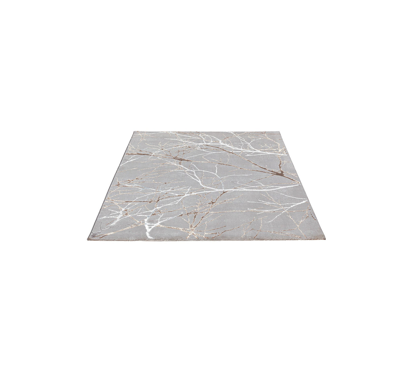 Teppich Marmoräste Grau rechteckig - 170cm x 120cm