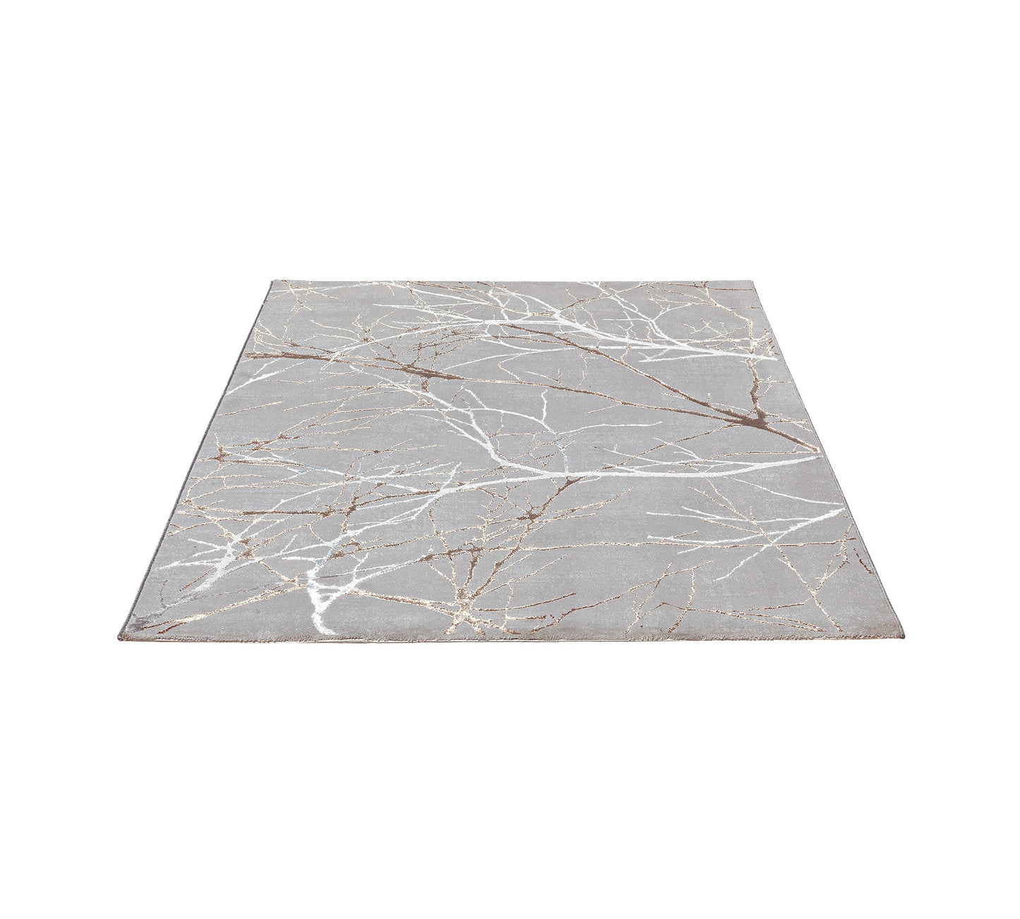 Teppich Adermosaik Grau rechteckig - 230cm x 160cm