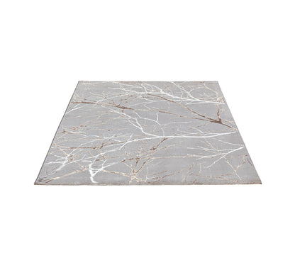 Teppich Adermosaik Grau rechteckig - 230cm x 160cm