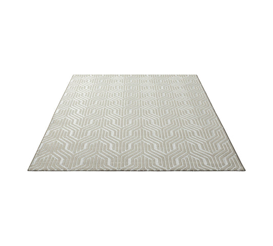 Teppich Formenfluss Creme rechteckig - 230cm x 160cm