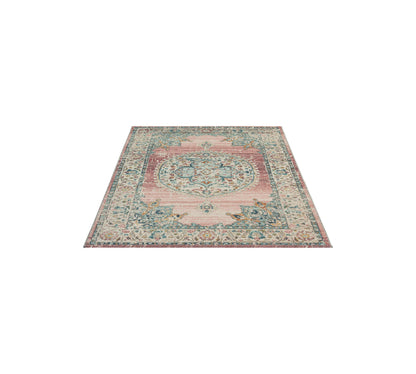 Teppich Medaillonzauber Pink rechteckig - 200cm x 140cm