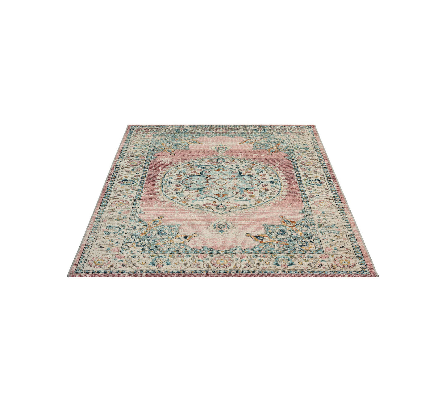 Teppich Sultansgarten Pink rechteckig - 230cm x 160cm