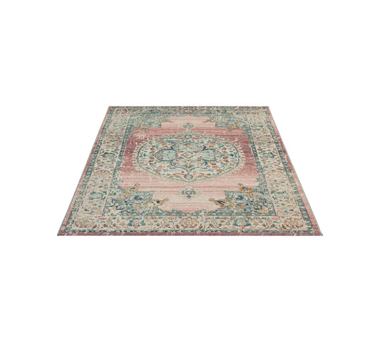 Teppich Sultansgarten Pink rechteckig - 230cm x 160cm