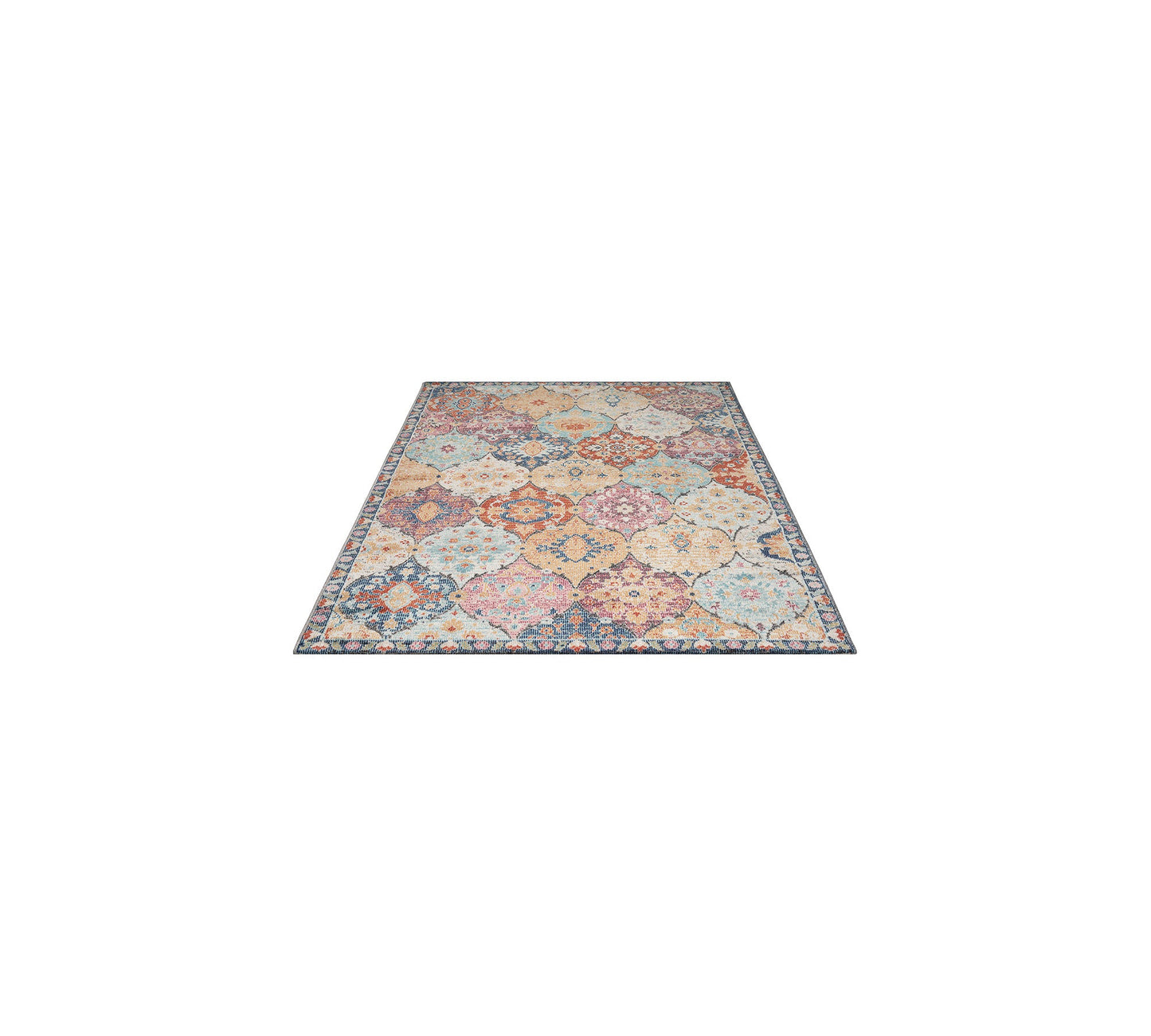 Teppich Kachelzauber Multi rechteckig - 170cm x 120cm
