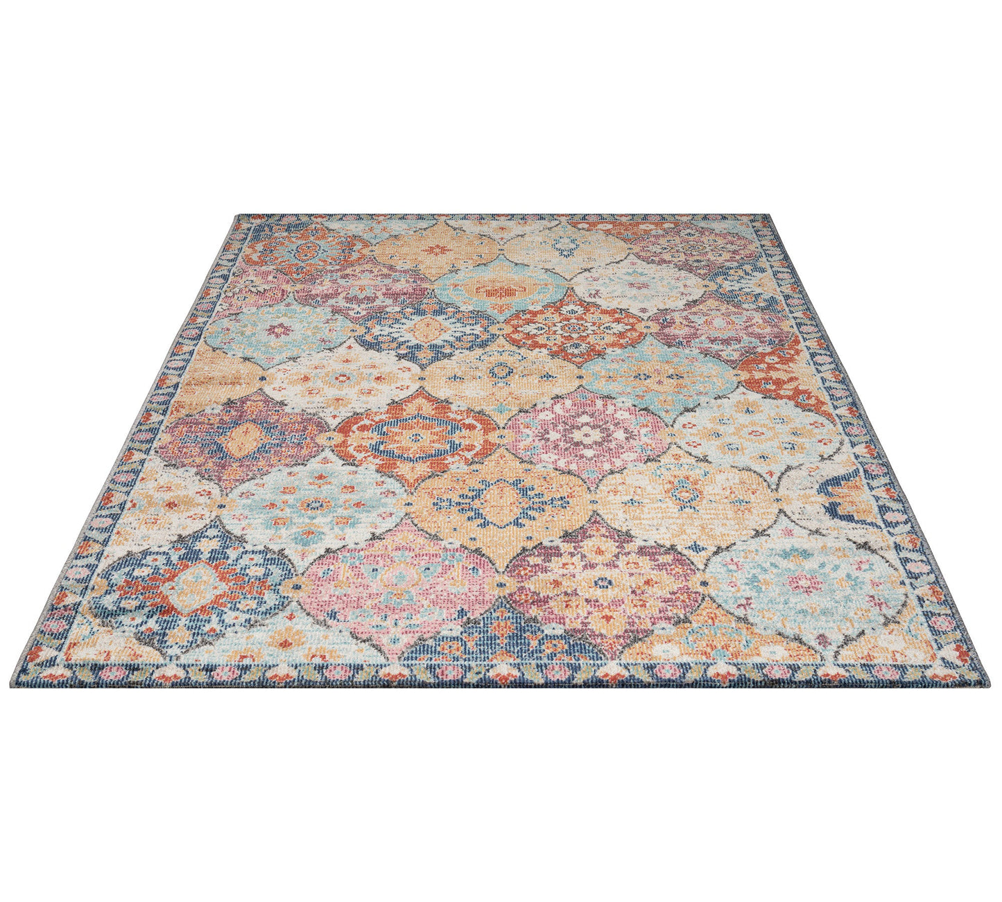 Teppich Farbenfest Multi rechteckig - 340cm x 240cm
