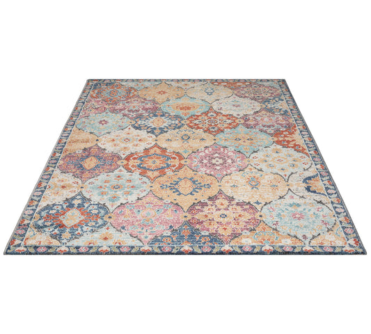 Teppich Farbenfest Multi rechteckig - 340cm x 240cm
