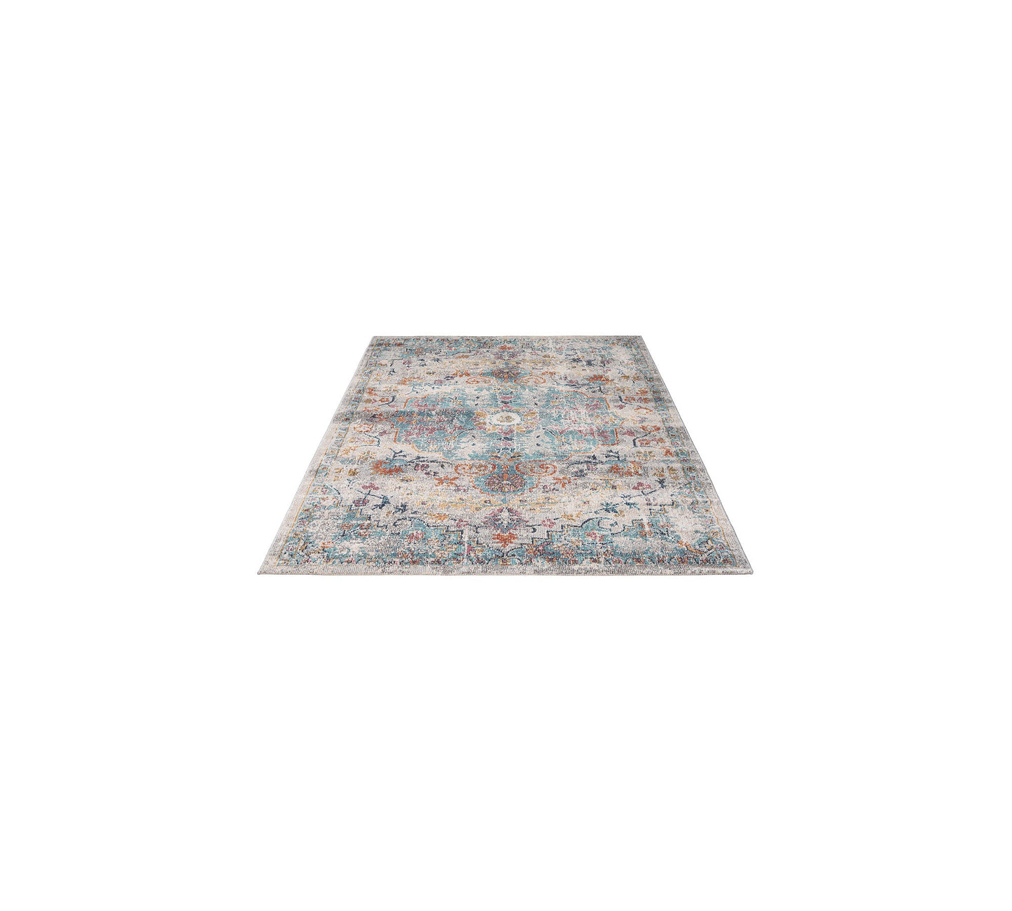 Teppich Zeitreise Multi rechteckig - 170cm x 120cm